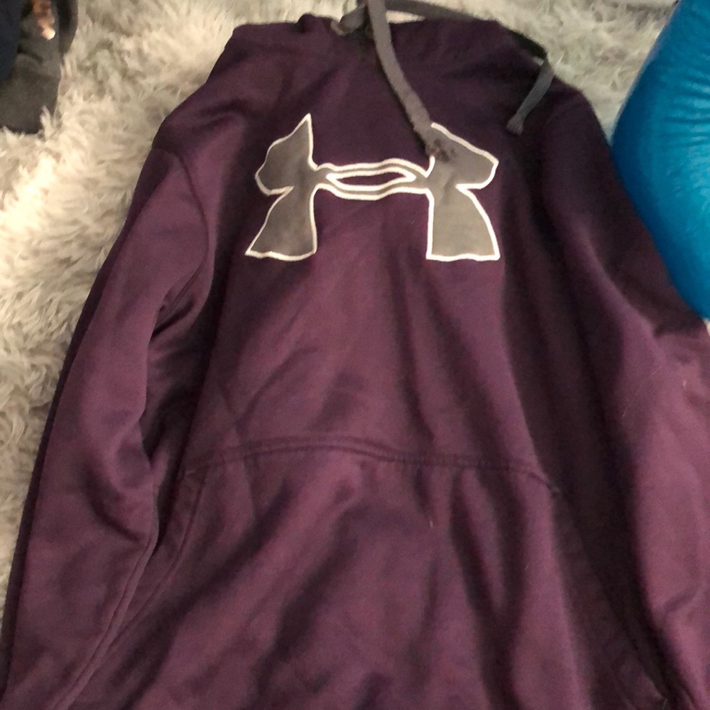 Purple Underarmour sweatshirt